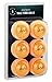PRO SPIN Ping Pong Balls - Orange 3-Star 40+ Table Tennis Balls (Pack of 6) | High-Performance ABS Training Balls | Ultimate Durability for Indoor / Outdoor Ping Pong Tables, Competitions, Games