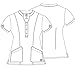 ADAR UNIFORMS Adar Indulgence Womens Jr. Fit Womens Keyhole Scrub Top
