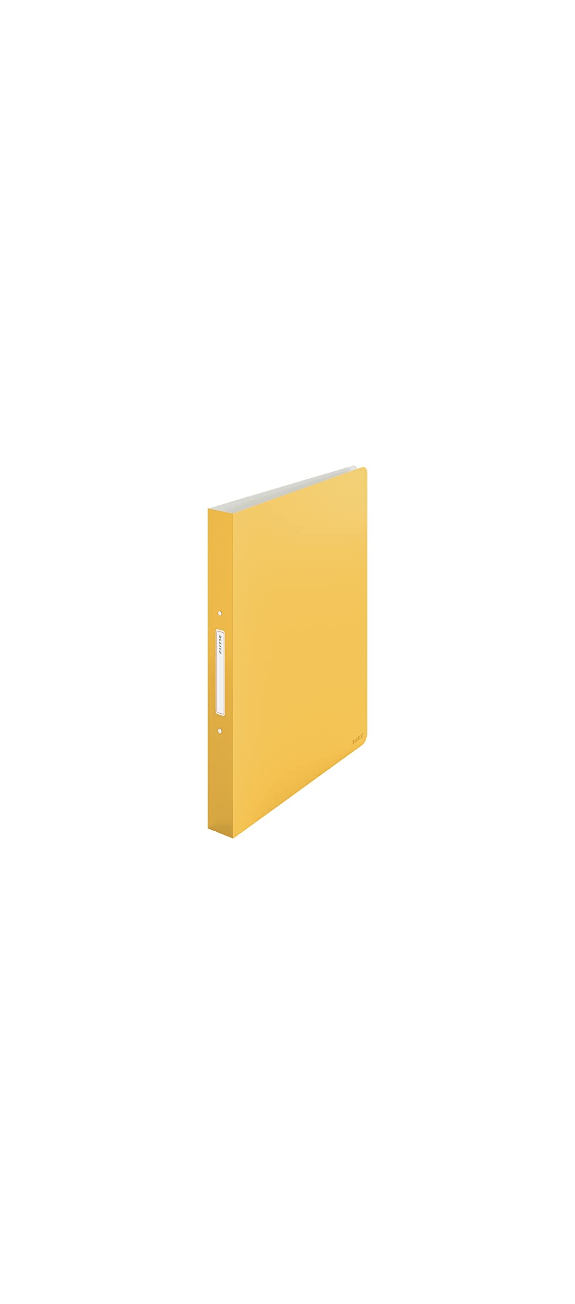 Leitz 2 Ring Binder, 190 Sheet Capacity, Cosy Range, 32 mm Spine, A4, Warm Yellow, 42380019