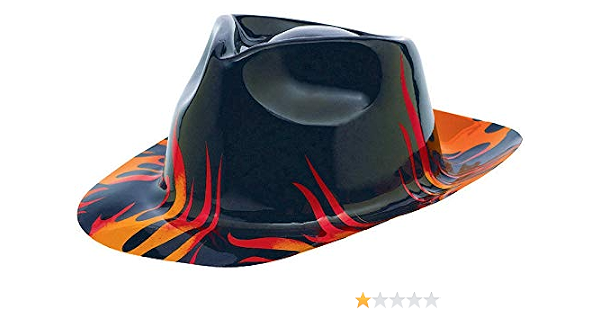 Party Flames Fedora Hat 