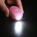 Guard 120dB Personal Alarm with LED flashlight, Self Defense Keychain, survival whistle for Rape/Jogger/Women/Kids/Ederly Emergency ,Pink
