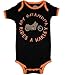 Harley Davidson My Grandpa Rides Baby Boys Romper, Black