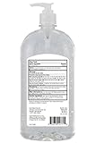 Amazon Brand - Solimo Hand Sanitizer with Vitamin E, 32 Fluid Ounce (Pack of 4)