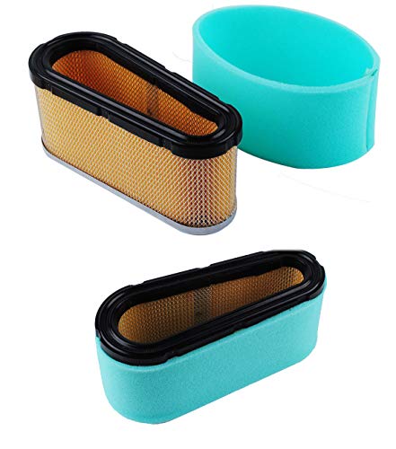 Podoy 496894 Air Filter for Briggs & Stratton 496894S 493909 Pre Filter 272403 272403S Craftsman Lawn Mower Air Filter Replacement