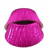 Wilton Candy Cups - Pink Foil