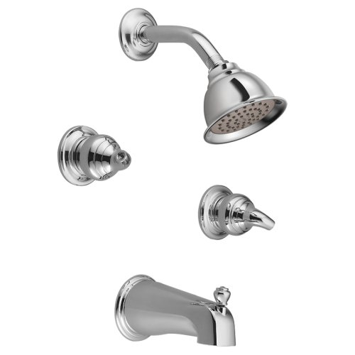 Moen 2594 Monticello Two Handle Standard Valve and Tub/Shower Trim