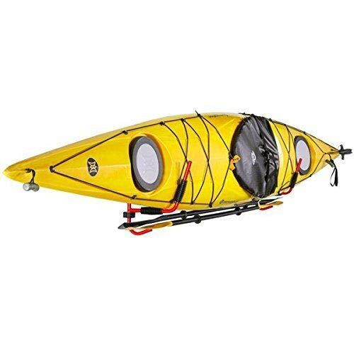 Ediors Pair Steel Kayak Wall Rack Hanger Storage Heavy Duty Surfboard Canoe - Thumbnail 4