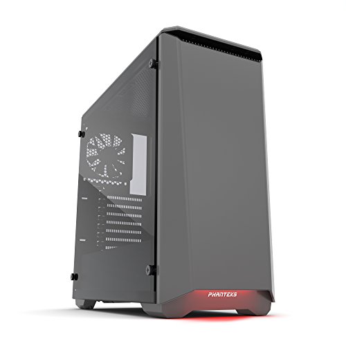 Phanteks PH-EC416PSTG_AG Eclipse P400S Silent Edition with Tempered Glass, Anthracite Grey Cases