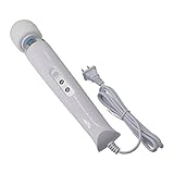 Massager Handheld with 10 Powerful Speeds 10 Vibration Patterns, Personal Body Massager for Back Neck Shoulder Sore (white)
