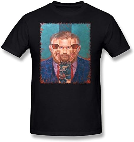 Conor McGregor UFC 194 Lettering Men Custom T Shirt