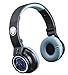 Black Panther Kids Bluetooth Headphones for Kids Wireless Rechargeable Foldable Bluetooth Headphones with Microphone Kid Friendly Sound and Bonus Detachable Cord