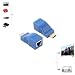 HDMI Extender,GEATSTAR 30M HDMI to RJ45 Network Cable Extender Converter Adapter, Splitter, Repeater by Cat 5e Cat 6 1080P for HDTV HDPC PS4 STB 4K 2K (Blue) primary