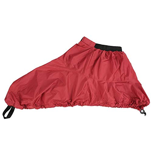 ZHX Universal Adjustable Sport Waterproof Nylon Kayak Spray Skirt Deck Sprayskirt Cover Red S - Thumbnail 5
