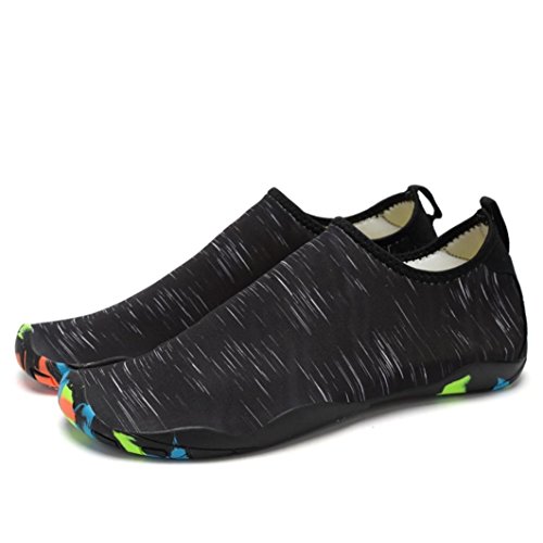 Sunshinehomely Women Men Water Shoes, SHY Quick-Dry Barefoot Men Women Yoga Surf Outdoor Water Sport Diving Swim Beach Snorkeling Socks (US:9.5 (43))