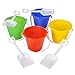 Neliblu Beach Sand Pails With Shovels Pool Party Toys 5.5