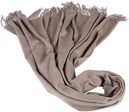 HSADNDWE Scarves Pure Soft Comfortable Artificial Lamb Plain Men And Women Shawl Autumn Winter Cloak.