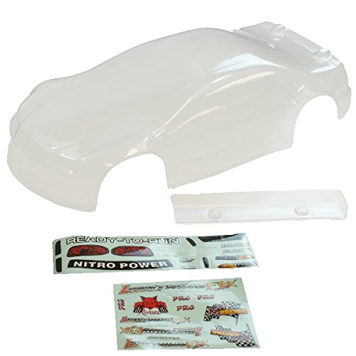 Redcat Racing 200mm Road Body (1/10 Scale), Clear
