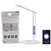 3A Nue Smart WiFi Alexa Google Assistant Control LED Desk Lamp with Eye Caring Reading Light, 3 Lighting Mode, 5-Level Dimmer, Touch Control, Built-in Clock, Calendar, Thermometer