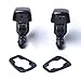 OTUAYAUTO Front Windshield Washer Nozzles - Compatible with Ford Edge Focus, Lincoln MKX Base Sport Premium Sport - Replaces OEM #: 8S4Z17603AA, 7T4Z-17603-A, Spray Jet Kit （pack of 2）