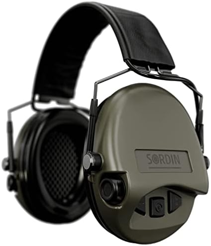Sordin Supreme Pro-X Slim Active Ear Defenders - ARC Rail
