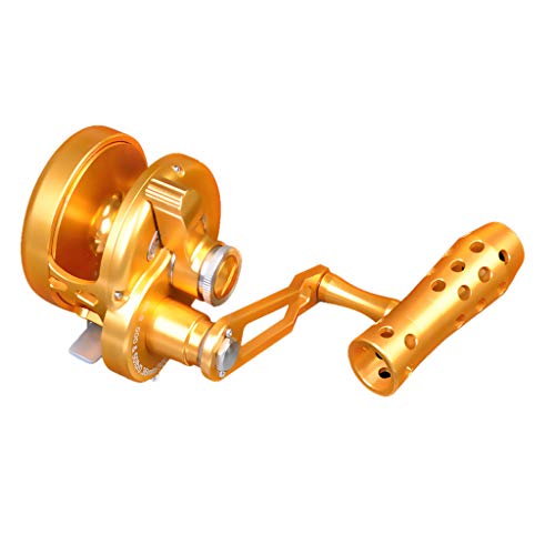 Fishing Reel Salt Wheel Saltwater Lever Drag All Metal Big Game Boat Trolling Reel (B) - Thumbnail 2