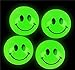 Rhode Island Novelty Glow in The Dark Smile Face Balls (144 pc)