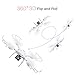 RC Quadcopter Drone with FPV Camera and Live Video - Quadcopter with Camera - X101 Quadcopters - Headless Mode 3D Flips & Rolls- 6-Axis Gyro A Key Return RTF Helicopter, White