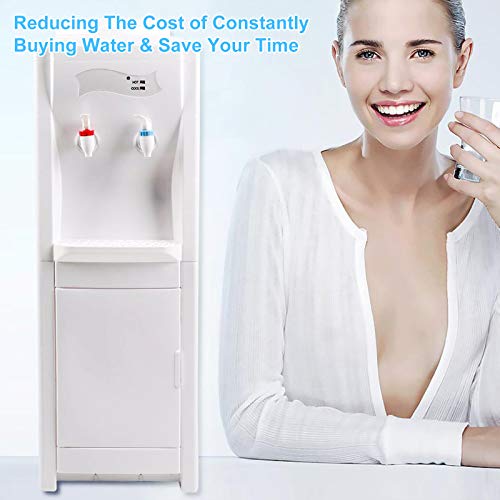 Top Loading Water Cooler Dispenser 5 Gallon, Hot & Cold Water Stand