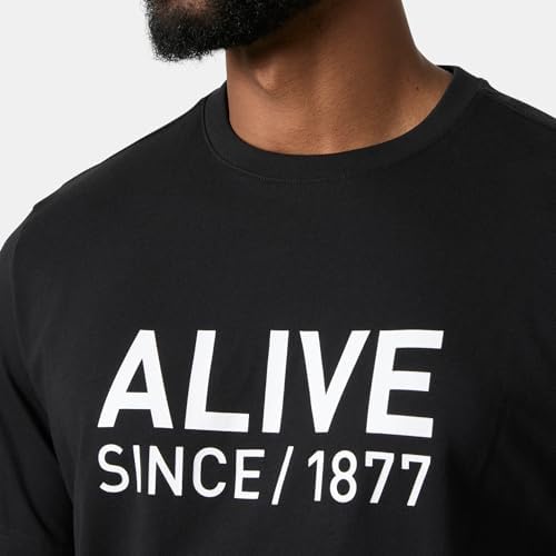 Herren Core Graphic T 2.0, Schwarz, M