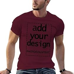 Custom T Shirts Design Personalized Sports Tee Add