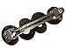 Parcelona French Swirl Medium Tortoise Shell Celluloid Hair Clip Barrette - 3 Inches