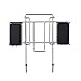 Ironing Board Hanger- with Storage Basket for Clothing Iron - Ironing Board Holder Wall Mount/or Over The Door