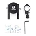 Bili-fox Bike Phone Mount Metal Adjustable 360 Degree Bicycle & Motorcycle Phone Holder for phone/iPhone(Black)