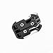 Oumers 5pcs Vertical Surface J-Hook J-Clips Buckle Mount Adapter Holder Body Strap Quick Release J-Hook Buckle Mount Base for GoPro Hero5 Gopro Hero 4, Hero 3+, Hero 3, Hero 2 Silver Black Camera