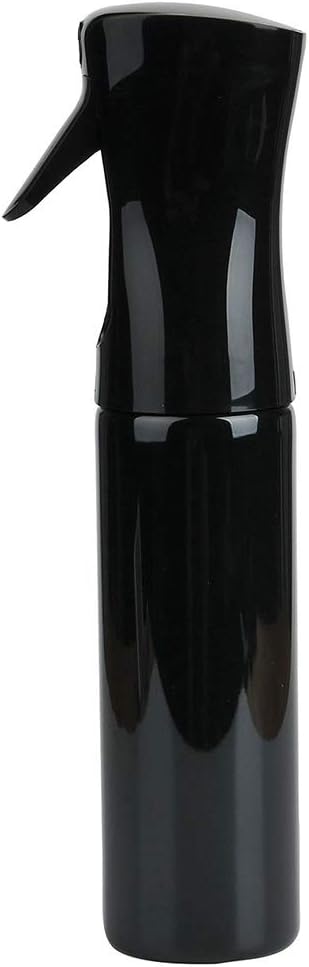 Apofly 1pc Multipurpose Water Spray Bottle Continuous Spray Bottle Refillable Fine Mist Sprayer Empty Trigger Squirt Bottle (black)