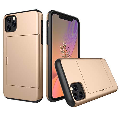 Lobwerk Protective Case for Apple iPhone 11 Pro 2019 5.8 Inch Ultra Slim Case with Credit Card Bumper