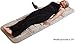 Relaxzen 10-Motor Massage Standard Mat with Heat, Dusty Rose