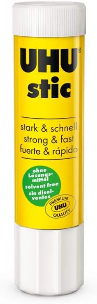 UHU STIC 4X21G*30, Yellow White, 4 x 21g stics - Image 3