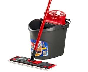 Vileda 132246 Ultramat - Cubo de fregar con escurridor PowerPress y