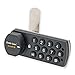 Combi-Cam 7910-K10-HRH-BLK Horizontal Electronic Drawer Lock with Cam, Black Finish