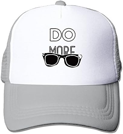 Do More Casey Neistat Sunglass Snapback Trucker Mesh Men Women One Size Fits Most Hats Caps Ash