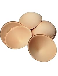 3 pares de almohadillas de sujetador suaves y redondas extraíbles para sujetador deportivo