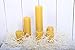 Set of 6 Handmade Beeswax Candles Big Size 10.2in 6.7in and 3.14in Best for Gift and Home Decor 100% Pure Quality