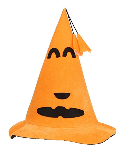 Gemvie Pumpkin Hat Halloween Costume Hat Party Masquerade Decoration Cap