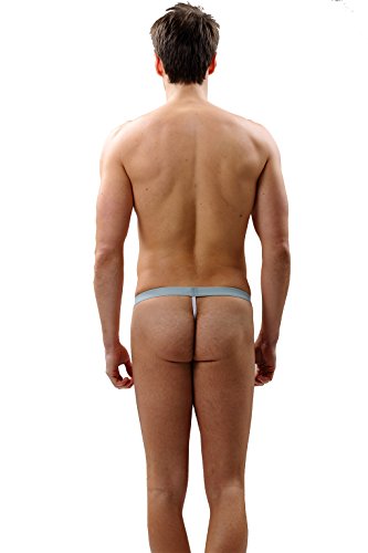 ARCITON Men's Sexy Low Rise Jock Strap Thong Medium(Waist: 28"- 30") 7 Colors/Pack 4006DK - Thumbnail 6