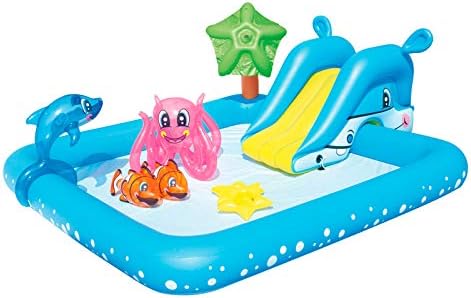 Bestway 53052 - Piscina Hinchable Infantil Acuario 239x206x86 cm ...