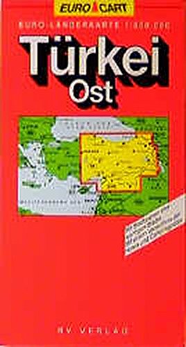 Turkey Map: Eastern Region (GeoCenter Euro Map) by Reise- und Verkehrsverlag (Map)
