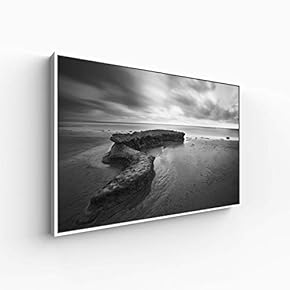 Canvas Wall Art for Living Room, Bedroom Monochrome Landscape Framed Canvas Prints for Home Decoration Ready to Hang - 16x24 inches