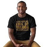 iApparel King Of Wakanda Men Black Shirt