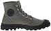 Palladium Men's Pampa Hi Canvas Boot,Stonewash Metal,8 M US